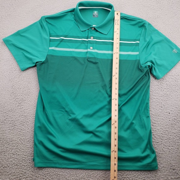 Pro Tour Shirt Mens XL Green Short Sleeve Golf Polo - Picture 11 of 12